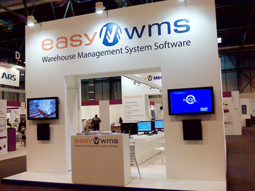 Mecalux ha presentado su software EasyWMS en varios eventos feriales, como CeMat o CeBit