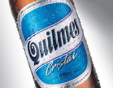 Nueva imagen de la cerveza Quilmes Cristal