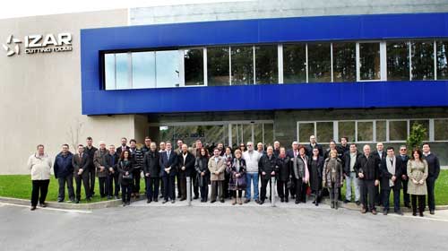 Hasta 34 socios de Cofac tuvieron la oportunidad de instalaciones de Izar en Amorebieta (Vizcaya)