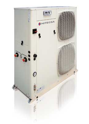 La gama EWFAIB est formada por bombas de calor aire / agua con tecnologa DC inverter diseadas para cubrir las necesidades en la produccin de ACS...