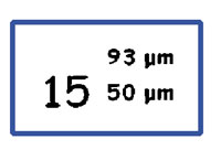 Figure 13: ISO for 15 D9 tolerance interval