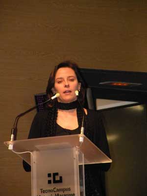 La directora del rea de Prevencin y Fomento del Reciclaje de la Agencia de Residuos de Catalua, Pilar Chiva
