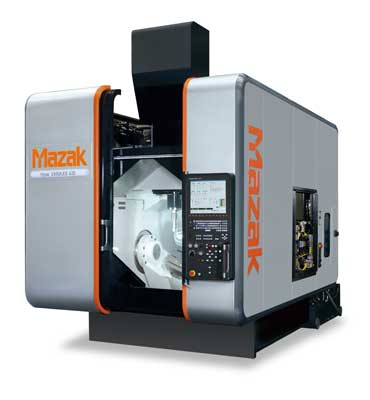 Hyper Variaxis 630 is the first Mazak machine designed by Ken Okuyama, world-renowned Japanese industrial designer