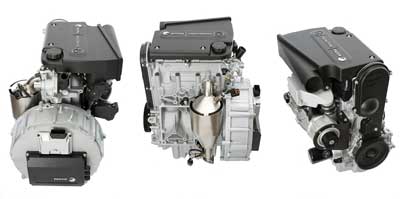 El nuevo ecomotor Lotus Range Extender permite recargar en marcha las bateras de cualquier vehculo elctrico equipado con el Range Extender...