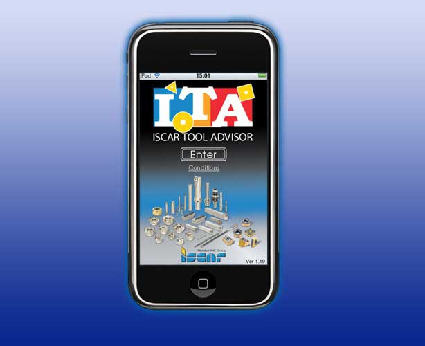 La aplicacin ITA de Iscar es gratuita y se puede descargar de la forma habitual, va App Store o directamente desde un iPhone o iPad...