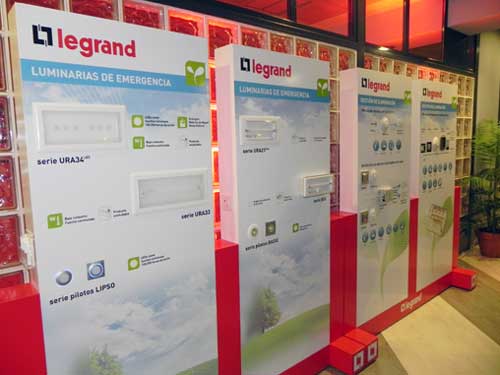 Una muestra de las soluciones Legrand presentadas en Madrid