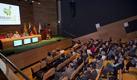 The capital of Gran Canaria Alfredo Kraus Auditorium hosted the XXVIII of the PARJAP Congress