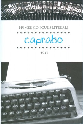 Portada del libro del I Concurso Literario organizado por Caprabo en el marco de la Diada de Sant Jordi