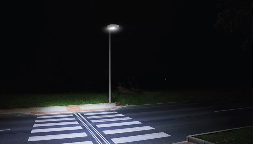 Las luminarias CIES Crosswalk de Televs proporcionan mayor eficiencia y seguridad en los pasos de peatones