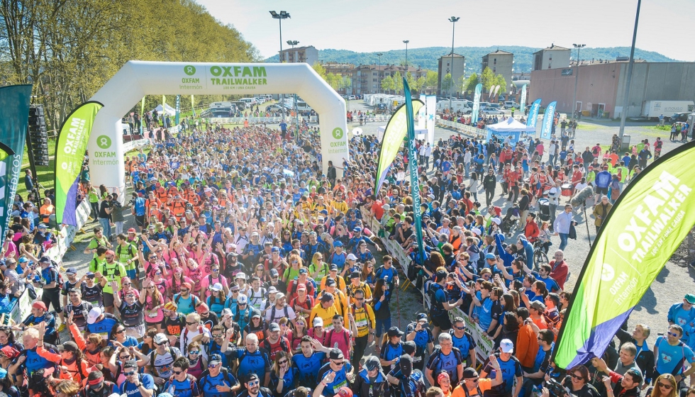 La Oxfam Intermn Trailwalker es el reto deportivo y solidario por equipos ms grande del mundo