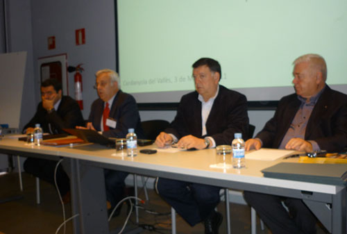 From left. dcha. Benito Garca, Antoni Pearroya, Jordi Costa and Francesc Costa