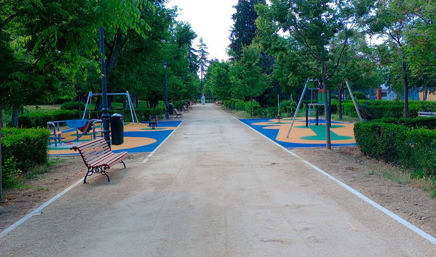 Jardines del casco urbano de El Pardo