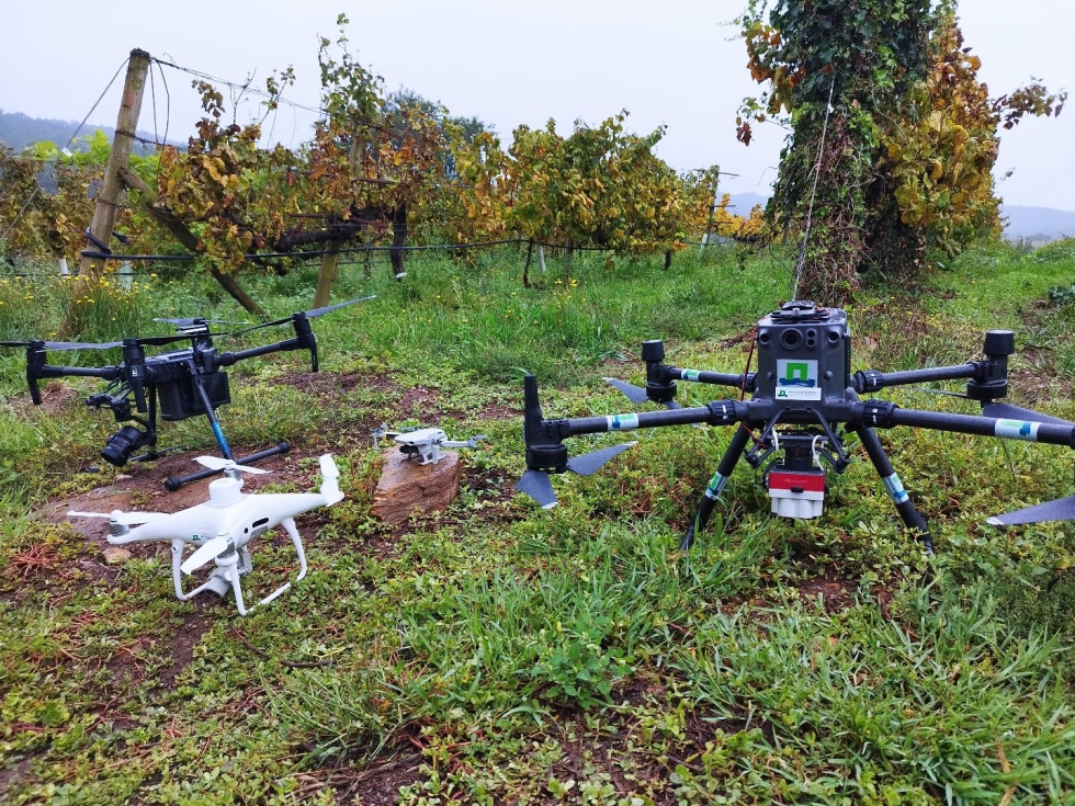 Foto de Optimización avanzada de rutas de drones para la detección de racimos usando algoritmos basados en la inteligencia de enjambre