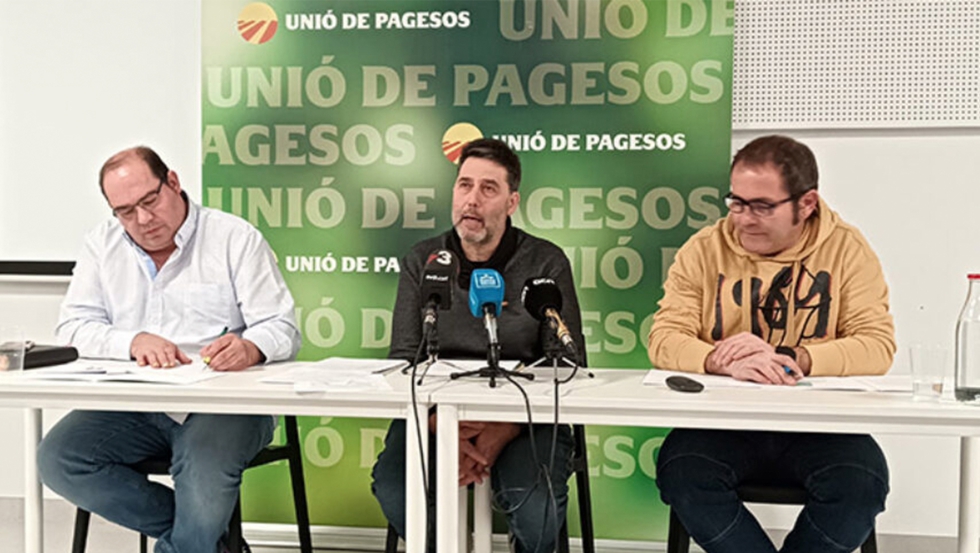 Intervenciones de Rossend Saltiveri, responsable del sector Porcino; Jordi Armengol, responsable de Sectores Ganaderos, y Nstor Serra...