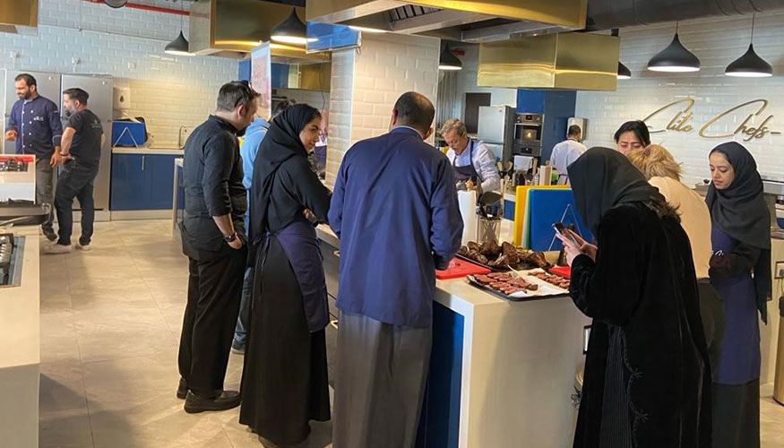 Jornada formativa en la escuela culinaria Elite Chef, ubicada en Riad (Arabia Saud)