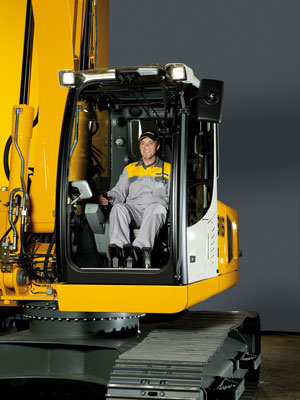 The new range of excavators has given special importance to the ergonomics of the cabin