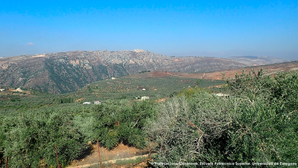 Zona del sur de Lbano donde se llevar a cabo el proyecto de cooperacin al desarrollo OLIB...