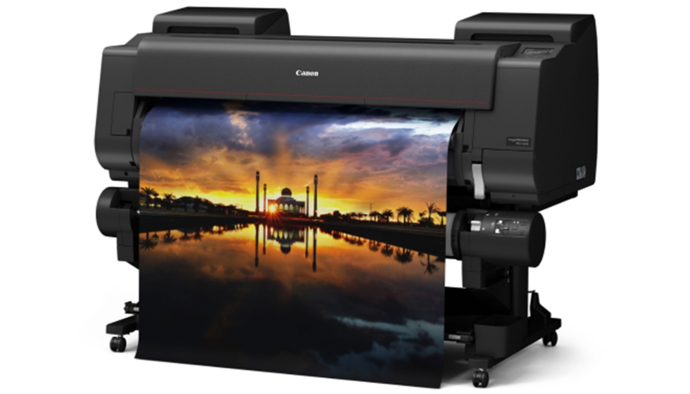 Esta nueva serie supone una mejora de sus impresoras de gran formato Imageprograf Pro, de tintas de 12 colores