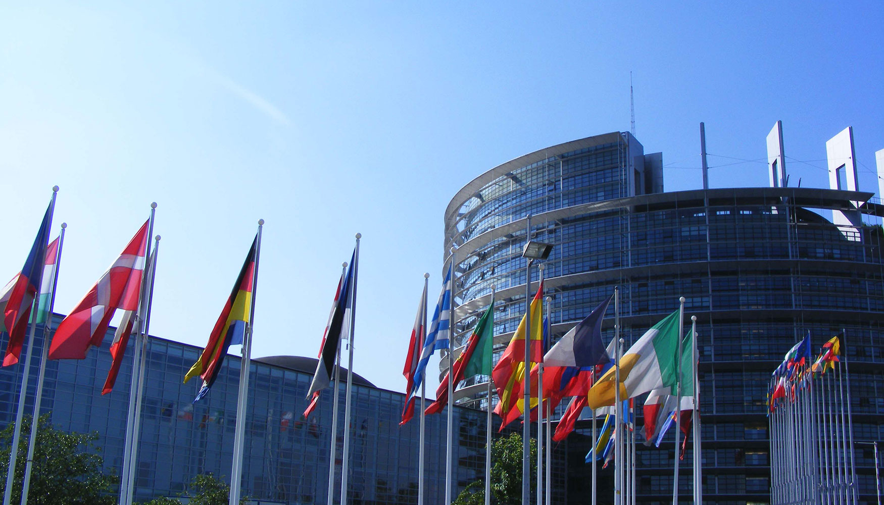 Edificio de la sede del Parlamento Europeo, en Estrasburgo, Francia. Foto: SordaCadencia