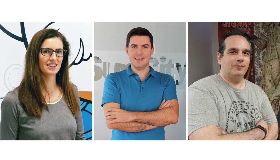 Fabiola Ortiz de Zuiga, Head of LCP de Hasbro Iberia, Felisberto Martinho, CEO de Sun City, y Juanjo Snchez, gerente de Dolasa Trade SCP...