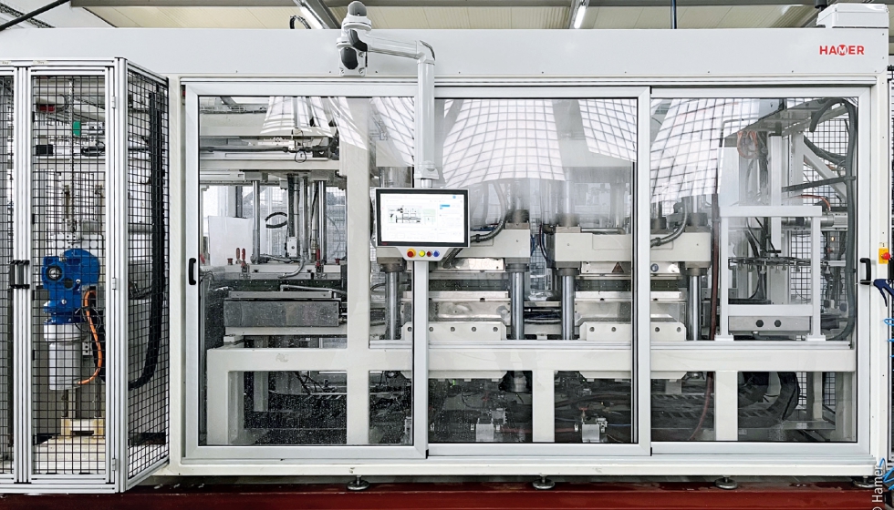 Hamer ha desarrollado la HP96, una termoformadora para envases sostenibles a base de celulosa reciclable