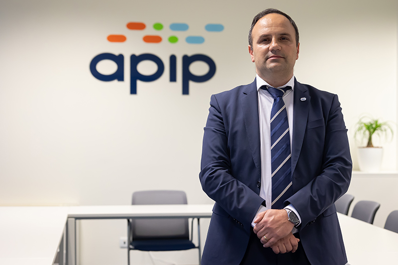 Amaro Reis, presidente da APIP, na nova delegação da associação
