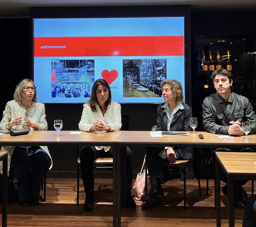 Un momento de la presentacin de BWW a la prensa en Barcelona