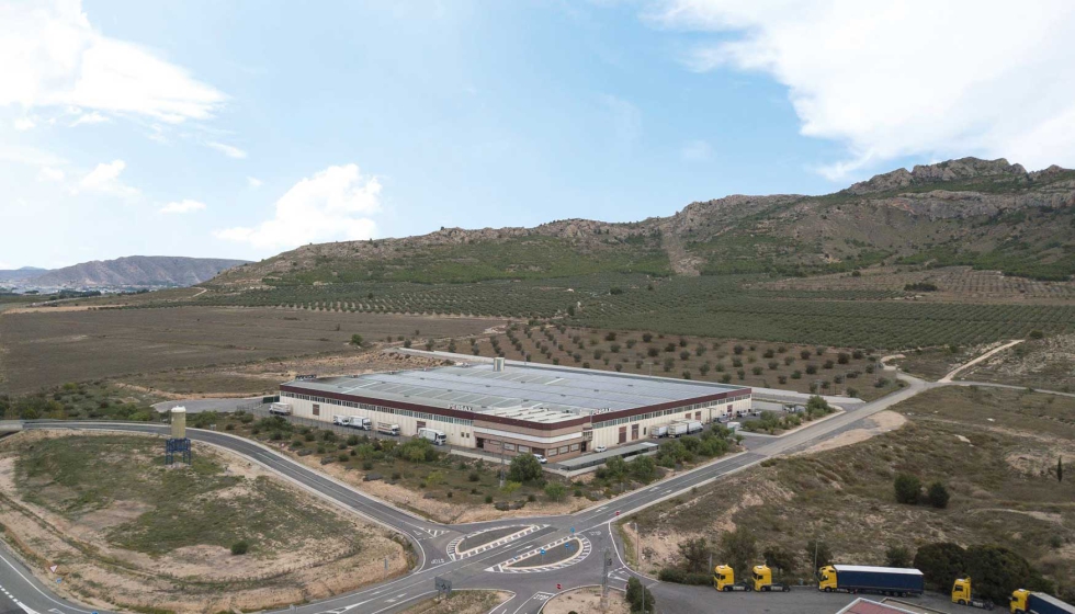 Imagen de las instalaciones de Persax en Villena (Alicante)