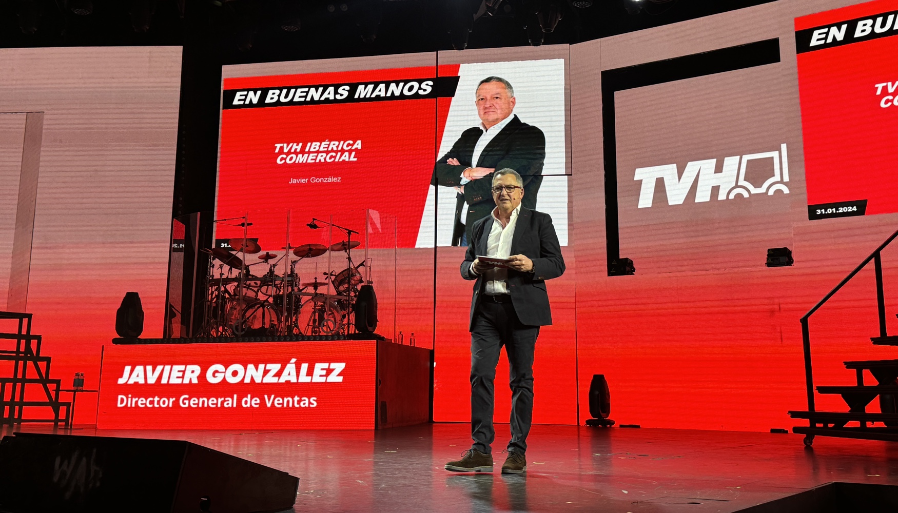 Javier Gonzlez, director general de Ventas de TVH Ibrica