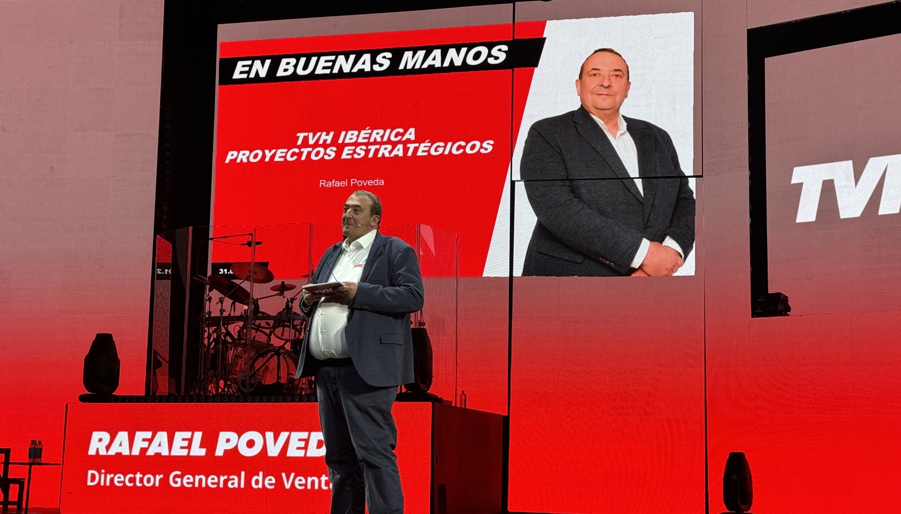 Rafael Poveda, director general de Ventas de TVH Ibrica