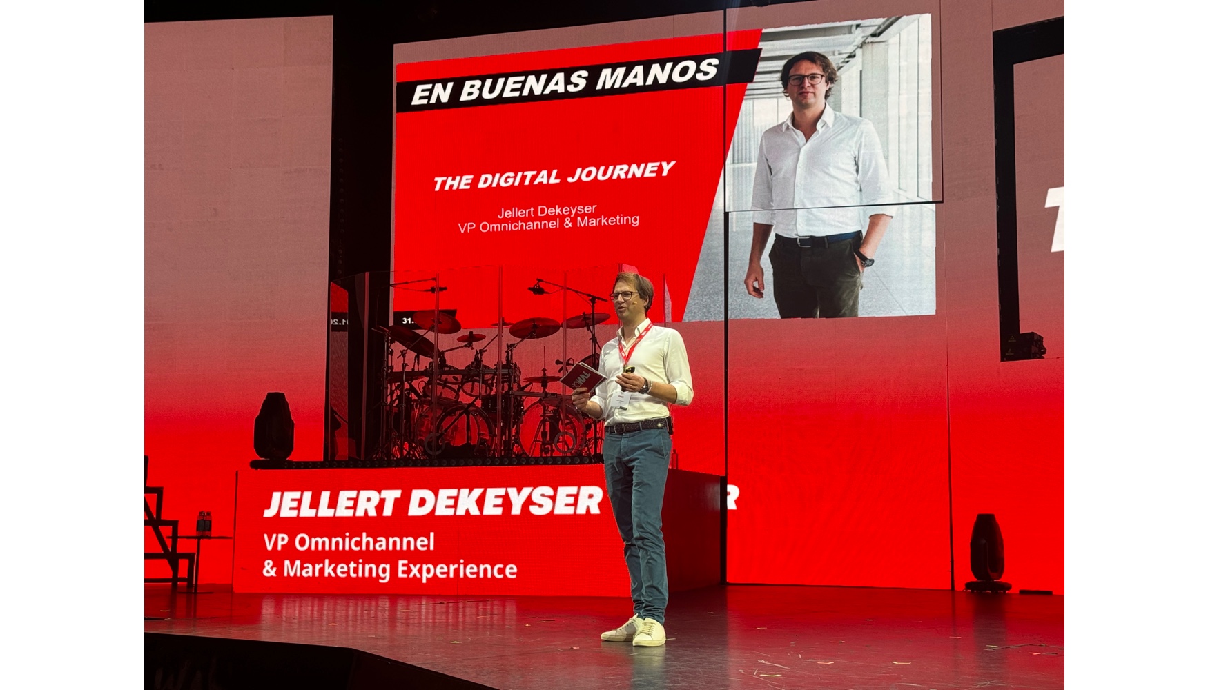 Jellert Dekeyser, vicepresidente de Experiencia Omnicanal y de Marketingde TVH