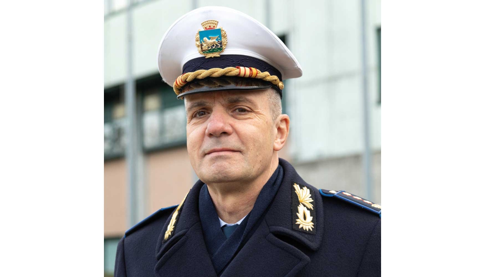 Claudio Vanin, comandante de la Polica Local de Jesolo. Foto: Comune di Jesolo