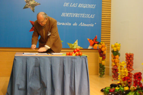 Los asistentes firmaron en Expoagro la Declaracin de Almera