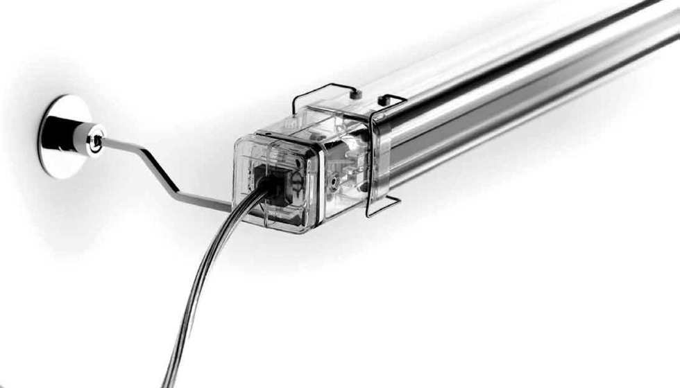 Ne�n de Luz de Joan Gaspar para Marset con tecnolog�a de fluorescencia, presentado en el n�mero 01 de iCandela en un art�culo sobre los Premios Delta...