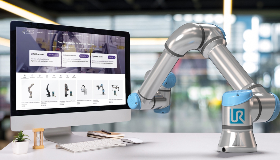 Con Universal Robots, el marketplace online RBTX ha sumado un colaborador importante que, con sus cobots...
