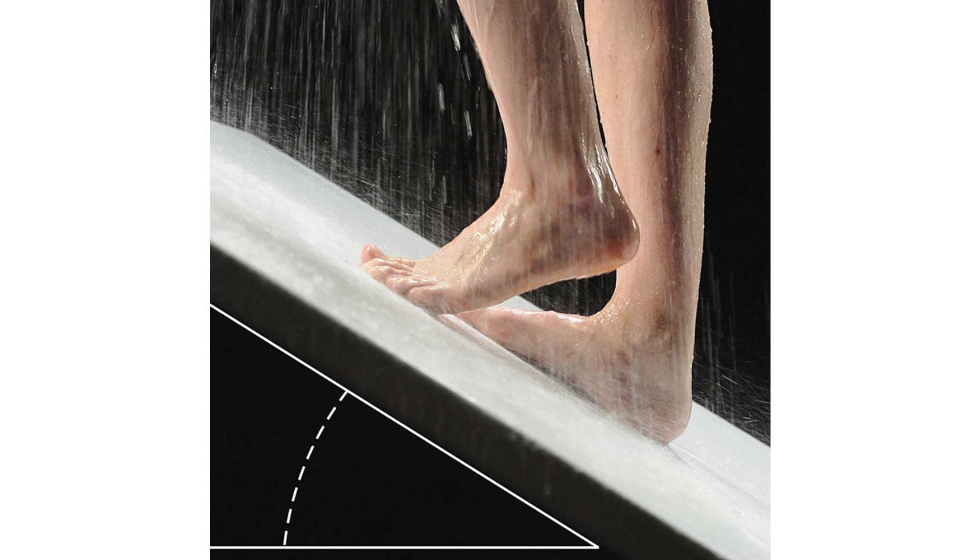 El acabado Invisible Grip de Kaldewei est concebido para optimizar an ms la estabilidad en la baera o la ducha...