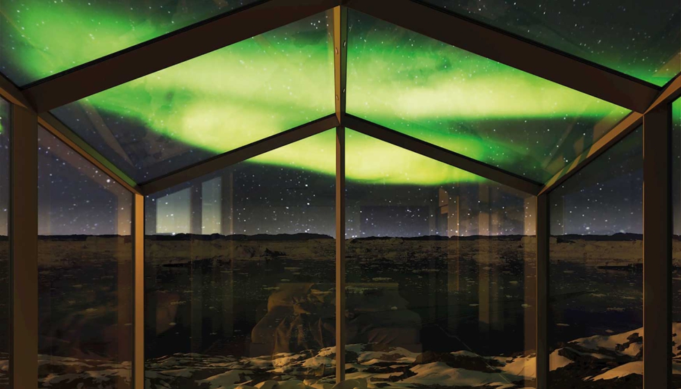 Estos igl�s de cristal son toda una atracci�n en regiones como Finlandia, para poder observar las auroras boreales