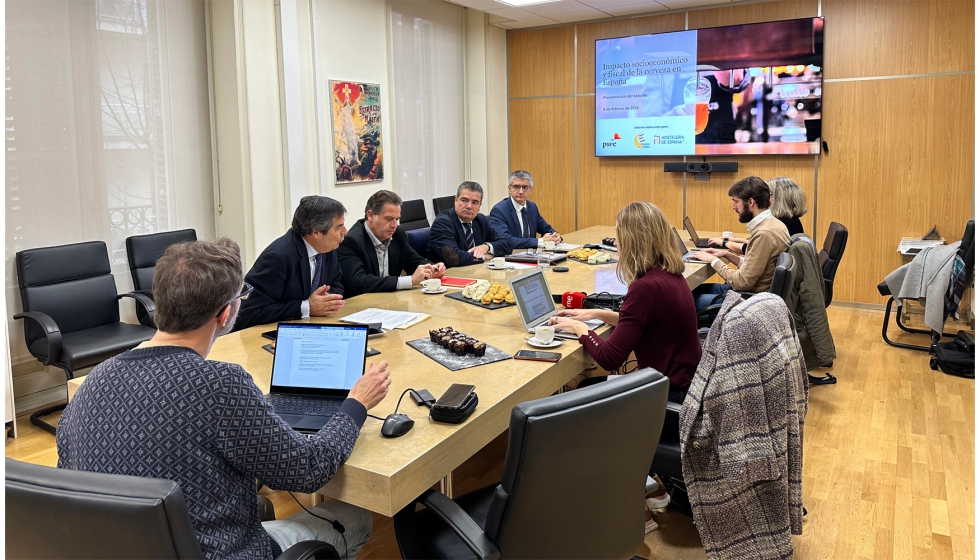 Desayuno informativo celebrado en la sede de Cerveceros de Espaa