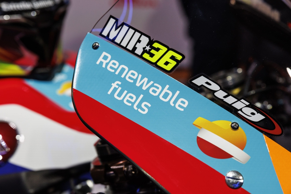 A partir de 2024, MotoGP emplear un combustible 40% renovable, y alcanzar el 100% en el ao 2027