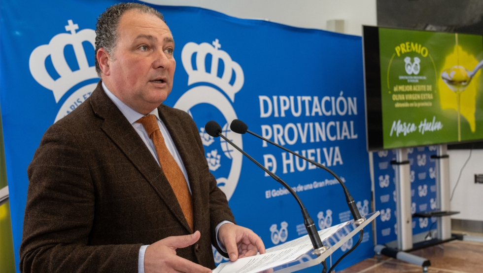 David Toscano, presidente de la Diputacin de Huelva