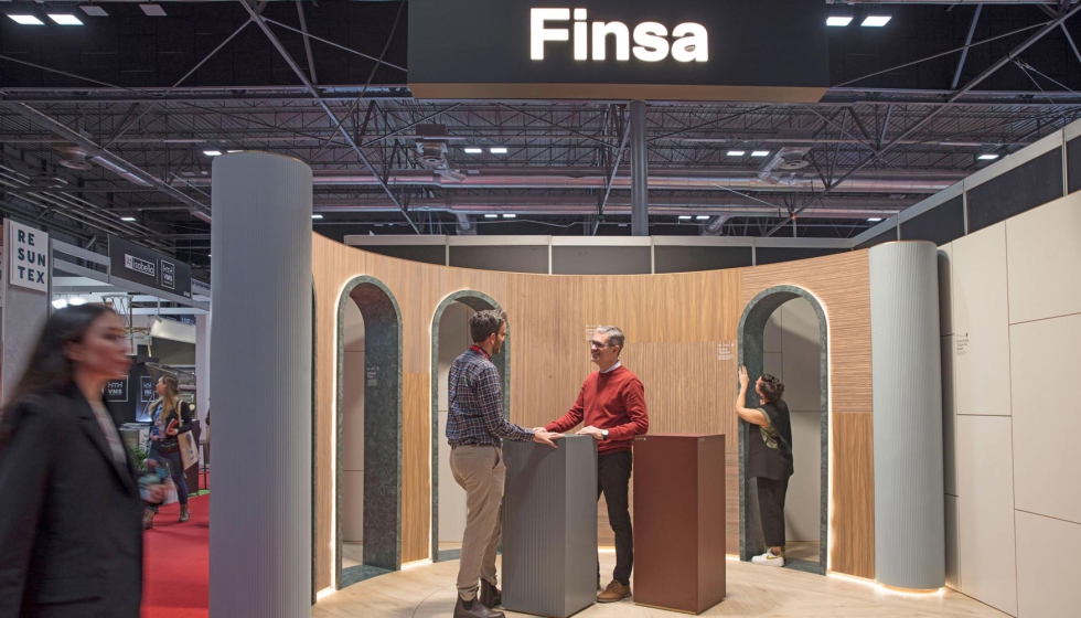 Stand de Finsa en HIP, ideado por Jaime Beriestain Studio