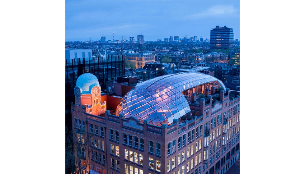El edificio de Diamond Exchange en Amsterdam ha obtenido un premio Gold de arquitectura en la categora de renovacin y restauracin...