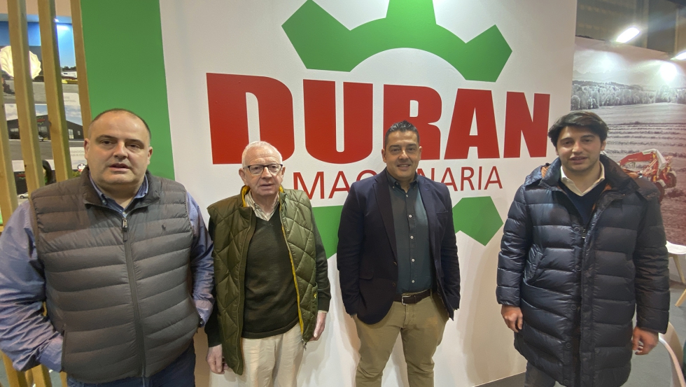 Manuel, Antonio (padre), Antonio (hijo) y Diego. Tres generaciones de los Durn, referentes del sector de la maquinaria agrcola...