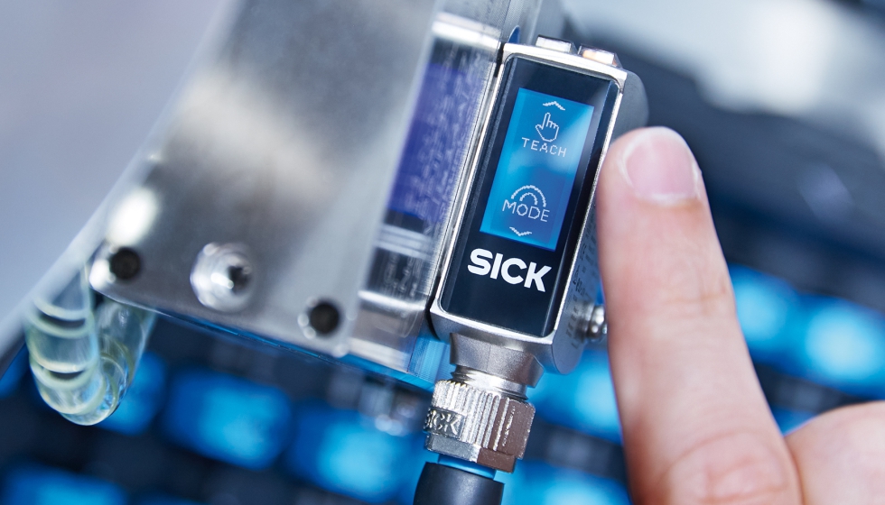 Sensor difuso W10: la nueva referencia en versatilidad de Sick para la deteccin de objetos