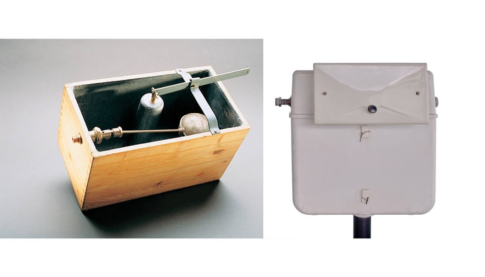 Geberit es responsable de la invencin de la primera cisterna de plstico en 1952 y de la cisterna empotrada en 1964...
