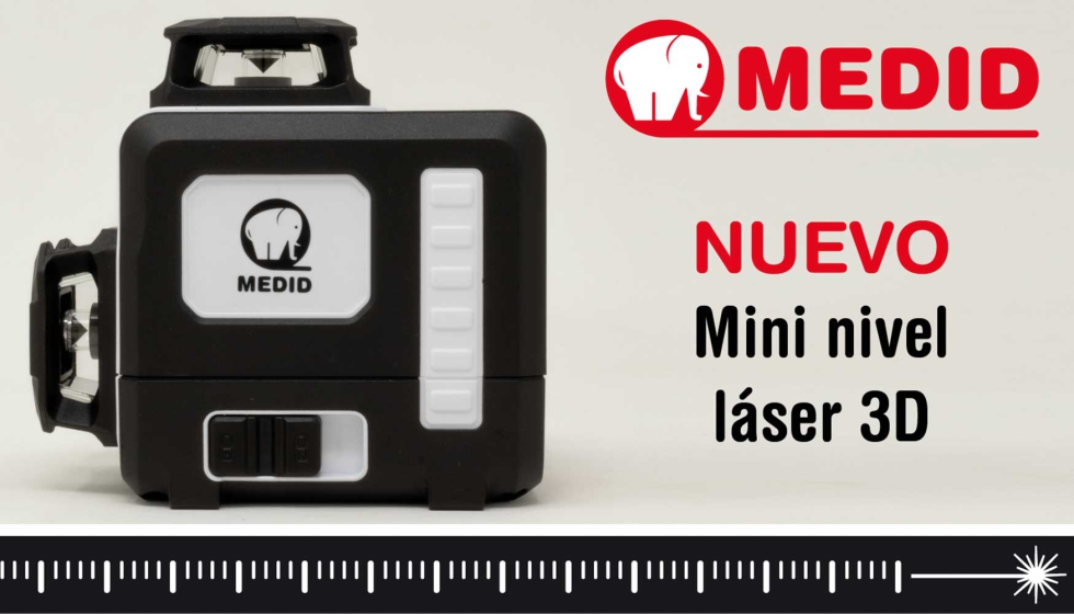 Foto de Medid ampla su oferta de niveles lser con el lanzamiento del nuevo Mini Nivel Lser 3D