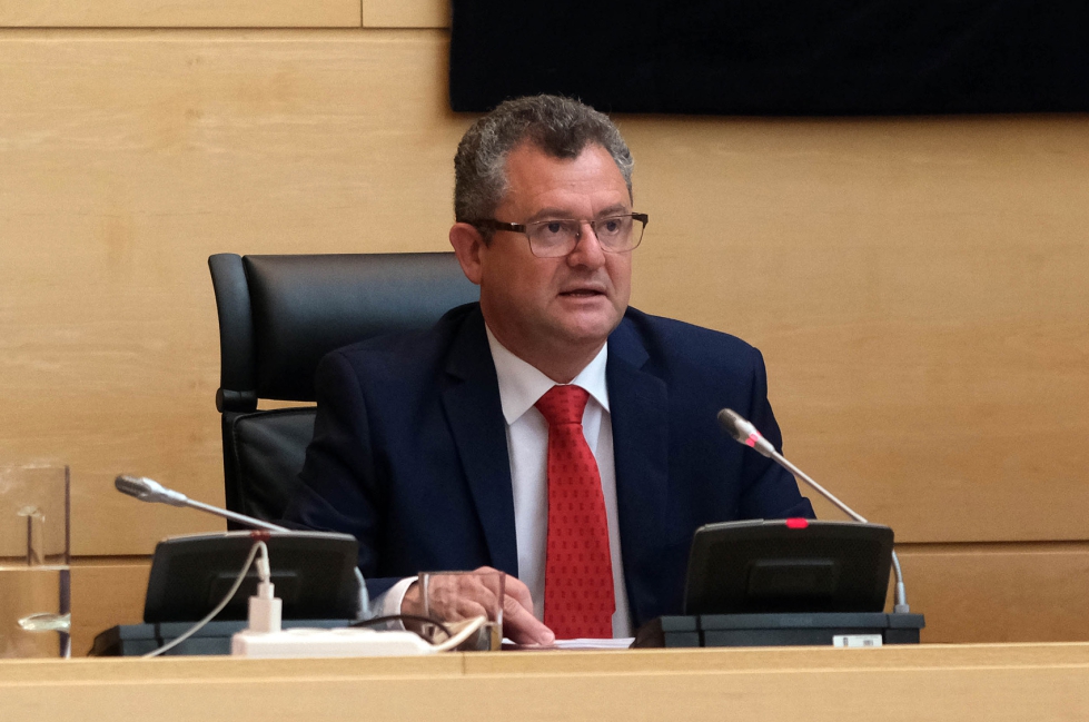 Gerardo Dueas, consejero de Agricultura, Ganadera y Desarrollo Rural de la Junta de Castilla y Len