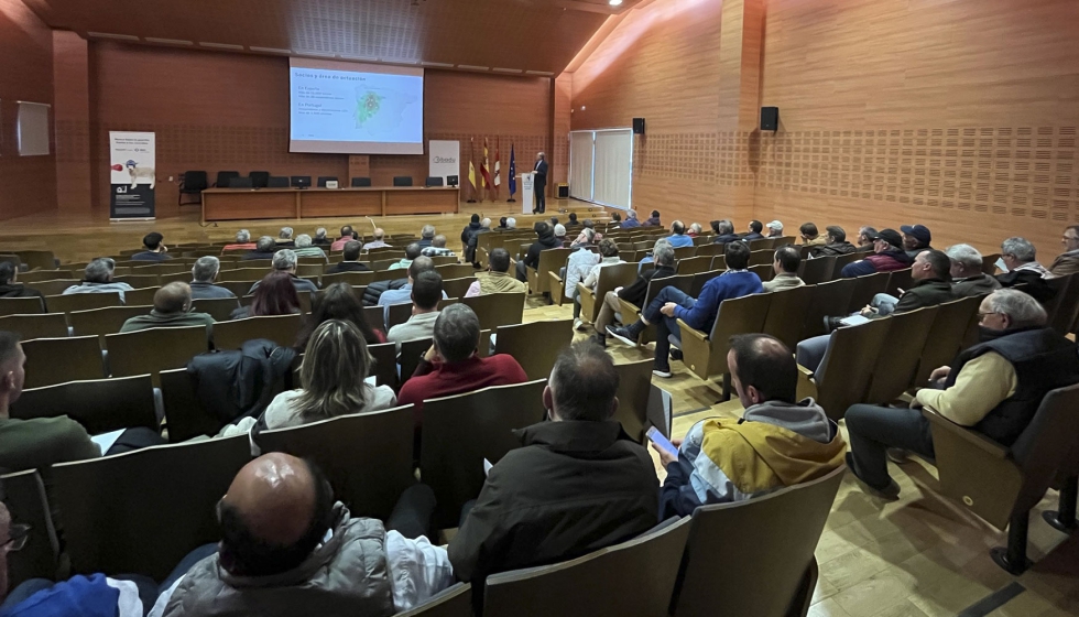 Un instante de las XIII Jornadas T�cnicas de Ovino de Cobadu en Benavente (Zamora)