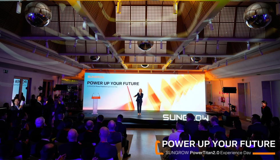 Ms de 200 profesionales procedentes de 15 pases acudieron al evento Power Up Your Future - Sungrow PowerTitan2.0 Experience Day'...