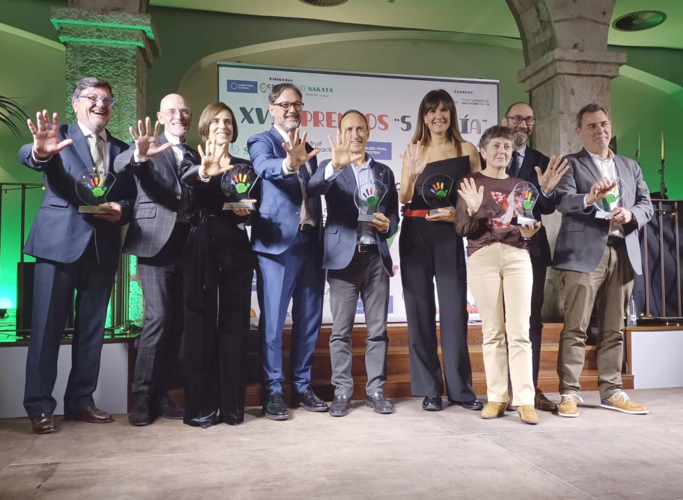 Galardonados en la XVII Edicin de los Premios '5 al da'